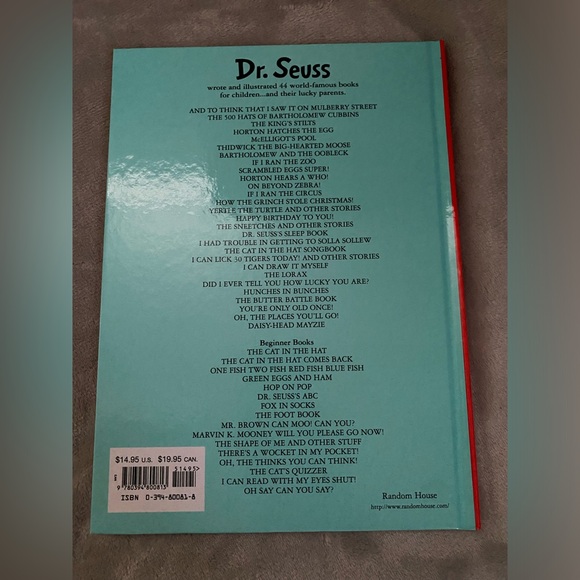 Dr.Seuss’s If I Ran The Zoo Hardback Book - Picture 2 of 6